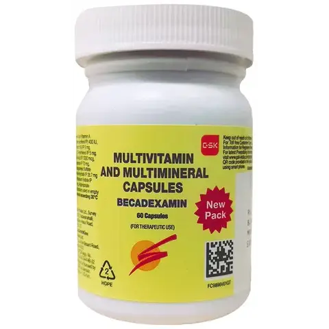 Becadexamin Multivitamin & Multimineral Capsule (60)